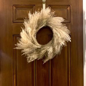 Boho style Pampas Grass Wreath